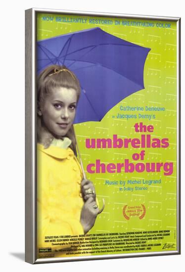 The Umbrellas of Cherbourg, 1964-null-Framed Art Print