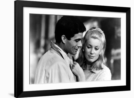 The Umbrellas of Cherbourg, (aka Les Parapluies De Cherbourg), 1964-null-Framed Photo