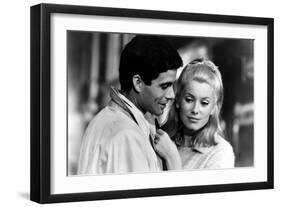 The Umbrellas of Cherbourg, (aka Les Parapluies De Cherbourg), 1964-null-Framed Premium Photographic Print