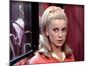 The Umbrellas Of Cherbourg, (aka Les Parapluies De Cherbourg), Catherine Deneuve, 1964-null-Mounted Photo