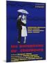 The Umbrellas of Cherbourg, French Movie Poster, 1964-null-Mounted Art Print