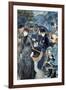 The Umbrellas-Pierre-Auguste Renoir-Framed Premium Giclee Print