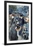 The Umbrellas-Pierre-Auguste Renoir-Framed Premium Giclee Print