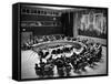 The Un Holding a Security Council Meeting-Lisa Larsen-Framed Stretched Canvas