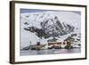 The Unattended Argentine Research Station Base Brown, Paradise Bay, Antarctica, Polar Regions-Michael Nolan-Framed Photographic Print