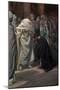 The Unbelief of St. Thomas, Illustration for 'The Life of Christ', C.1884-96-James Tissot-Mounted Giclee Print