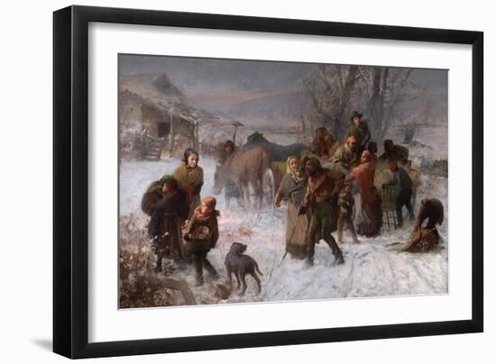 The Underground Railroad, 1893-Charles T. Webber-Framed Giclee Print