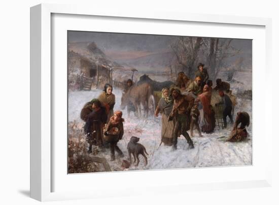 The Underground Railroad, 1893-Charles T. Webber-Framed Giclee Print