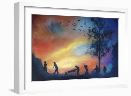 The Underground Railroad-Gregg DeGroat-Framed Giclee Print