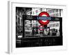 The Underground Signs - Subway Station Sign - City of London - UK - England - United Kingdom-Philippe Hugonnard-Framed Photographic Print