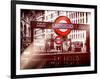 The Underground Signs - Subway Station Sign - City of London - UK - England - United Kingdom-Philippe Hugonnard-Framed Photographic Print