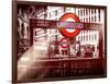 The Underground Signs - Subway Station Sign - City of London - UK - England - United Kingdom-Philippe Hugonnard-Framed Photographic Print