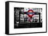 The Underground Signs - Subway Station Sign - City of London - UK - England - United Kingdom-Philippe Hugonnard-Framed Stretched Canvas