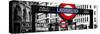 The Underground Signs - Subway Station Sign - City of London - UK - England - United Kingdom-Philippe Hugonnard-Stretched Canvas
