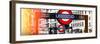 The Underground Signs - Subway Station Sign - City of London - UK - England - United Kingdom-Philippe Hugonnard-Framed Photographic Print