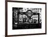 The Underground Signs - Subway Station Sign - City of London - UK - England - United Kingdom-Philippe Hugonnard-Framed Art Print