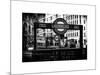 The Underground Signs - Subway Station Sign - City of London - UK - England - United Kingdom-Philippe Hugonnard-Mounted Art Print