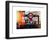 The Underground Signs - Subway Station Sign - City of London - UK - England - United Kingdom-Philippe Hugonnard-Framed Art Print