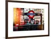 The Underground Signs - Subway Station Sign - City of London - UK - England - United Kingdom-Philippe Hugonnard-Framed Art Print