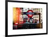 The Underground Signs - Subway Station Sign - City of London - UK - England - United Kingdom-Philippe Hugonnard-Framed Art Print