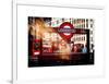 The Underground Signs - Subway Station Sign - City of London - UK - England - United Kingdom-Philippe Hugonnard-Framed Art Print