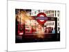 The Underground Signs - Subway Station Sign - City of London - UK - England - United Kingdom-Philippe Hugonnard-Mounted Art Print