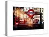 The Underground Signs - Subway Station Sign - City of London - UK - England - United Kingdom-Philippe Hugonnard-Stretched Canvas