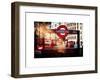 The Underground Signs - Subway Station Sign - City of London - UK - England - United Kingdom-Philippe Hugonnard-Framed Art Print