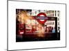 The Underground Signs - Subway Station Sign - City of London - UK - England - United Kingdom-Philippe Hugonnard-Mounted Art Print