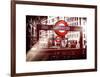 The Underground Signs - Subway Station Sign - City of London - UK - England - United Kingdom-Philippe Hugonnard-Framed Art Print