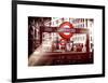 The Underground Signs - Subway Station Sign - City of London - UK - England - United Kingdom-Philippe Hugonnard-Framed Art Print