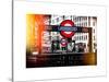 The Underground Signs - Subway Station Sign - City of London - UK - England - United Kingdom-Philippe Hugonnard-Stretched Canvas