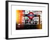 The Underground Signs - Subway Station Sign - City of London - UK - England - United Kingdom-Philippe Hugonnard-Framed Art Print