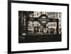 The Underground Signs - Subway Station Sign - City of London - UK - England - United Kingdom-Philippe Hugonnard-Framed Art Print