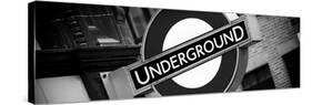 The Underground - Subway Station Sign - London - UK - England - United Kingdom - Europe-Philippe Hugonnard-Stretched Canvas