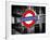 The Underground - Subway Station Sign - London - UK - England - United Kingdom - Europe-Philippe Hugonnard-Framed Photographic Print