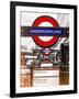 The Underground - Subway Station Sign - London - UK - England - United Kingdom - Europe-Philippe Hugonnard-Framed Photographic Print