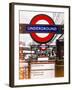 The Underground - Subway Station Sign - London - UK - England - United Kingdom - Europe-Philippe Hugonnard-Framed Photographic Print