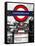 The Underground - Subway Station Sign - London - UK - England - United Kingdom - Europe-Philippe Hugonnard-Framed Stretched Canvas