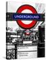 The Underground - Subway Station Sign - London - UK - England - United Kingdom - Europe-Philippe Hugonnard-Stretched Canvas