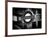 The Underground - Subway Station Sign - London - UK - England - United Kingdom - Europe-Philippe Hugonnard-Framed Art Print