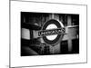 The Underground - Subway Station Sign - London - UK - England - United Kingdom - Europe-Philippe Hugonnard-Mounted Art Print