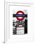 The Underground - Subway Station Sign - London - UK - England - United Kingdom - Europe-Philippe Hugonnard-Framed Art Print
