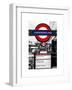 The Underground - Subway Station Sign - London - UK - England - United Kingdom - Europe-Philippe Hugonnard-Framed Art Print