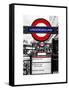 The Underground - Subway Station Sign - London - UK - England - United Kingdom - Europe-Philippe Hugonnard-Framed Stretched Canvas