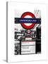 The Underground - Subway Station Sign - London - UK - England - United Kingdom - Europe-Philippe Hugonnard-Stretched Canvas