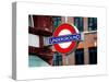 The Underground - Subway Station Sign - London - UK - England - United Kingdom - Europe-Philippe Hugonnard-Stretched Canvas