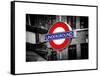 The Underground - Subway Station Sign - London - UK - England - United Kingdom - Europe-Philippe Hugonnard-Framed Stretched Canvas