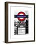 The Underground - Subway Station Sign - London - UK - England - United Kingdom - Europe-Philippe Hugonnard-Framed Art Print