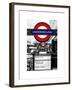 The Underground - Subway Station Sign - London - UK - England - United Kingdom - Europe-Philippe Hugonnard-Framed Art Print